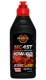 MC-4ST 10W-60 (100% PAO & ESTER) - Penrite 4 X 4 Litre (Carton Only)