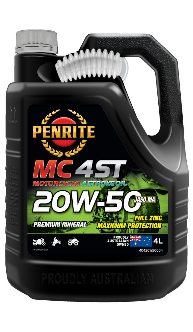 MC-4ST Mineral 20W-50 - Penrite 4 X 4 Litre (Carton Only) | Universal Auto Spares