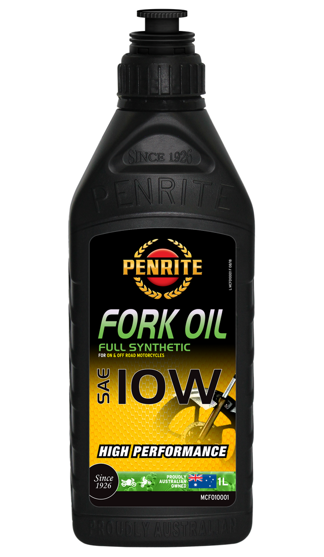 MC Fork Oil 10 (Full Synthetic) 1L - Penrite | Universal Auto Spares