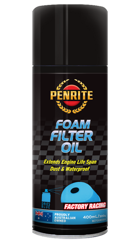 Foam Filter Oil Aerosol 400ml - Penrite