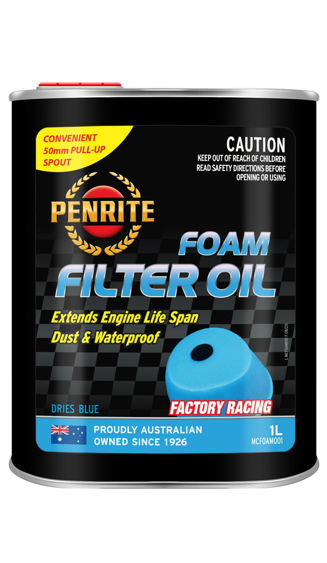 Foam Filter Oil (Liquid) 1L - Penrite | Universal Auto Spares