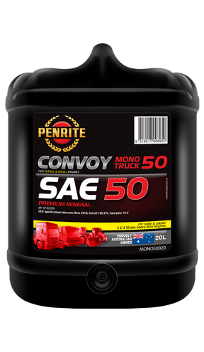 CONVOY MONO TRUCK 50 (Mineral) 20L - Penrite