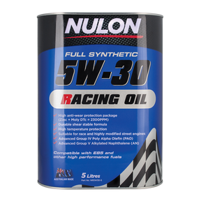 Full Synthetic 5W-30 Racing Oil - Nulon 5L