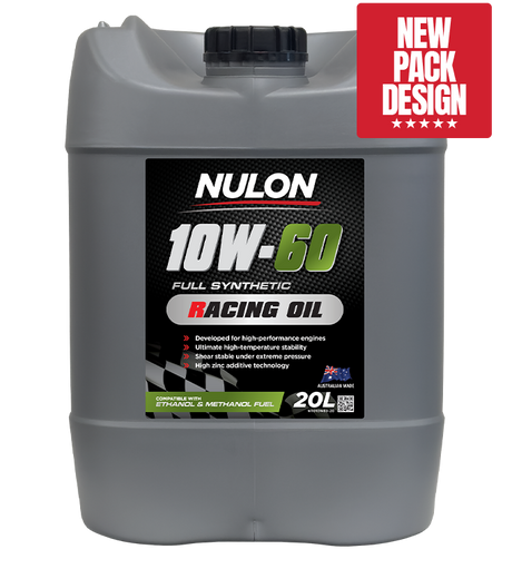 Full Synthetic 10W-60 Racing Oil - Nulon | Universal Auto Spares