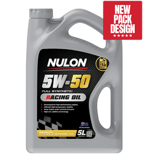 Full Synthetic 5W-50 Racing Oil - Nulon 5L