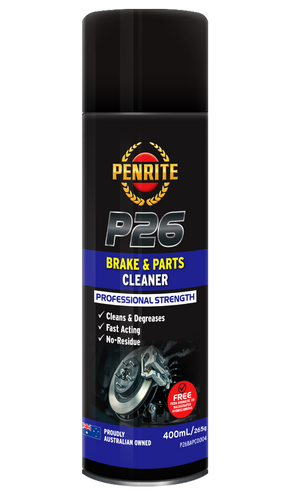 P26 Brake & Parts Cleaner Aerosol 400ml - Penrite