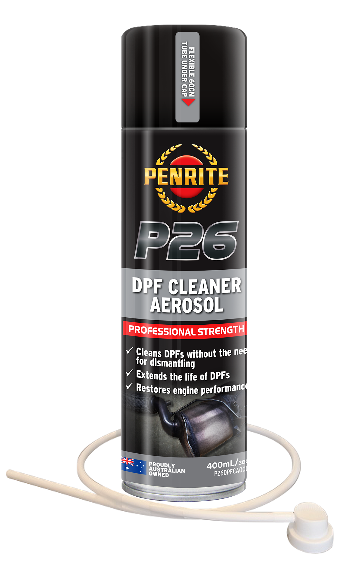 P26 DPF Cleaner Aerosol 400ml - Penrite | Universal Auto Spares