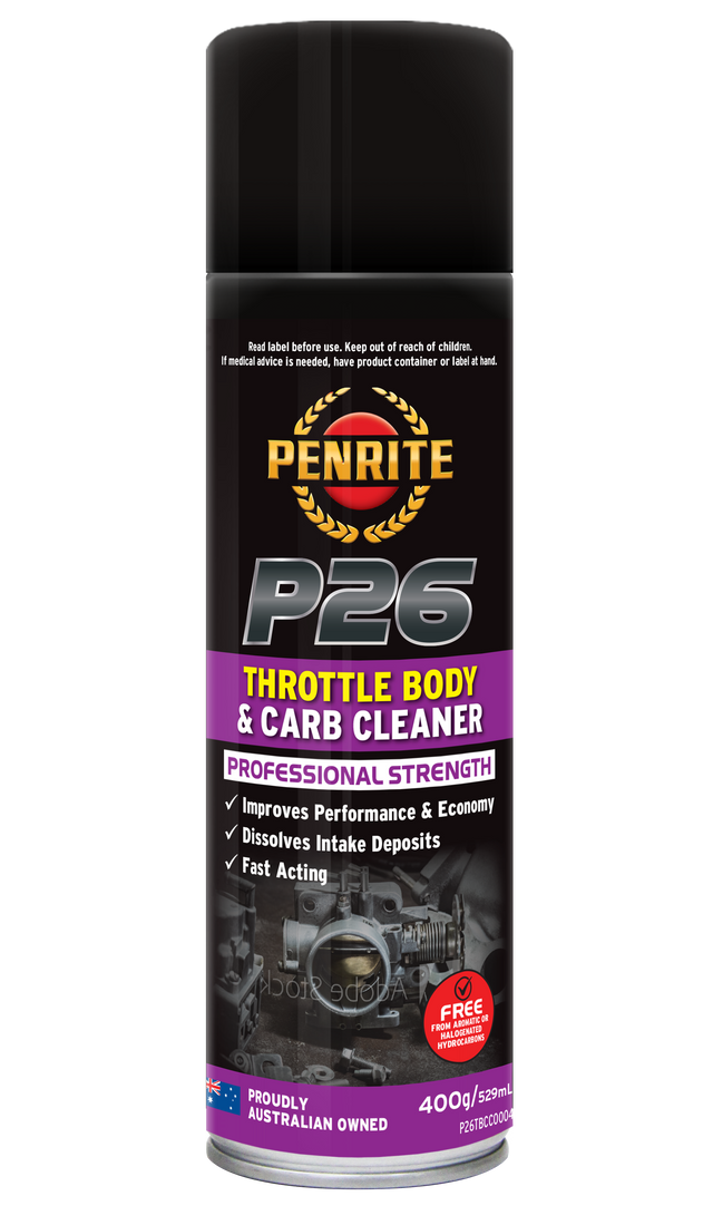 P26 Throttle Body & Carb Cleaner 400gm - Penrite