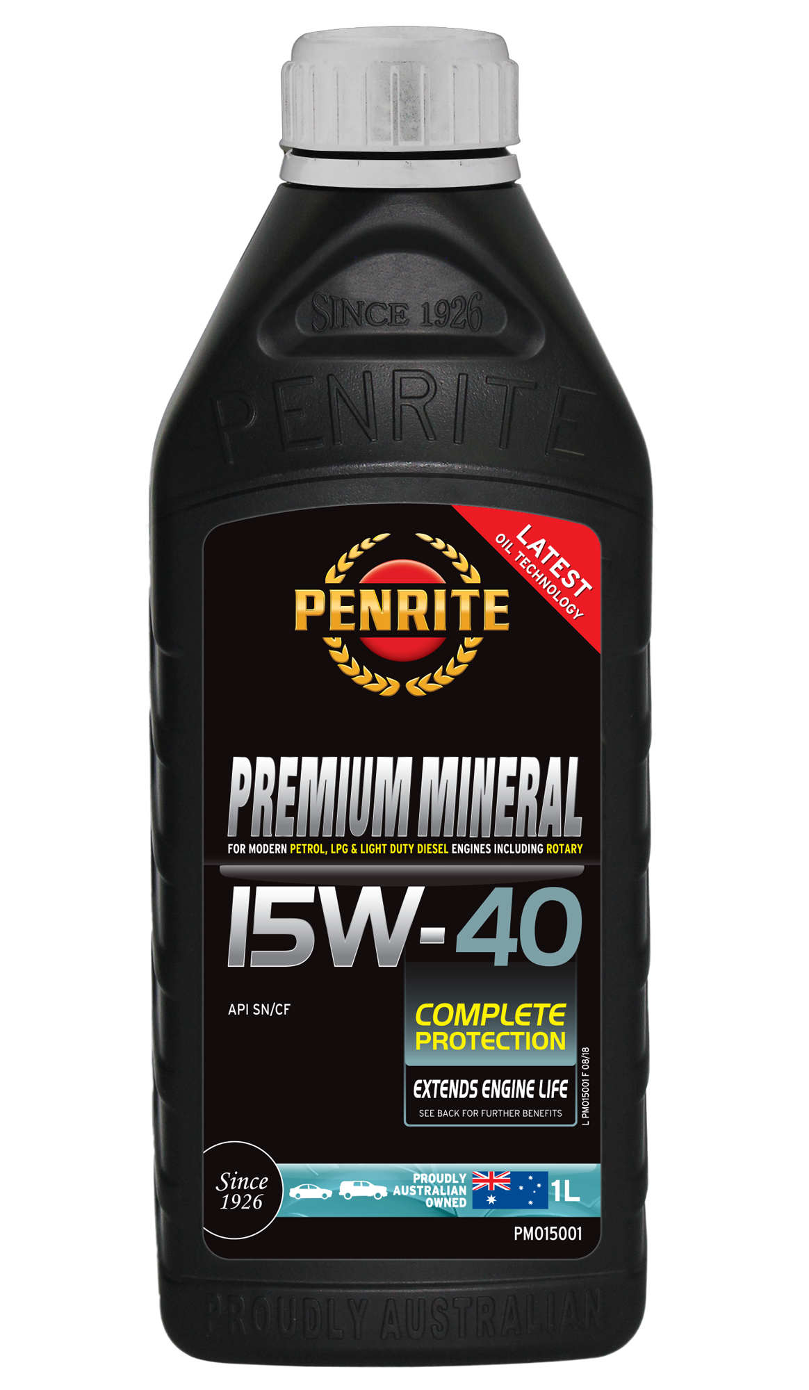 Premium Mineral 15W-40 - Penrite | Universal Auto Spares