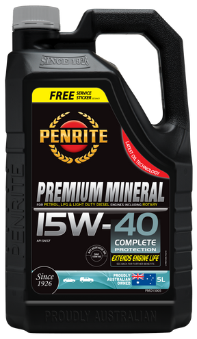 Premium Mineral 15W-40 - Penrite 5L