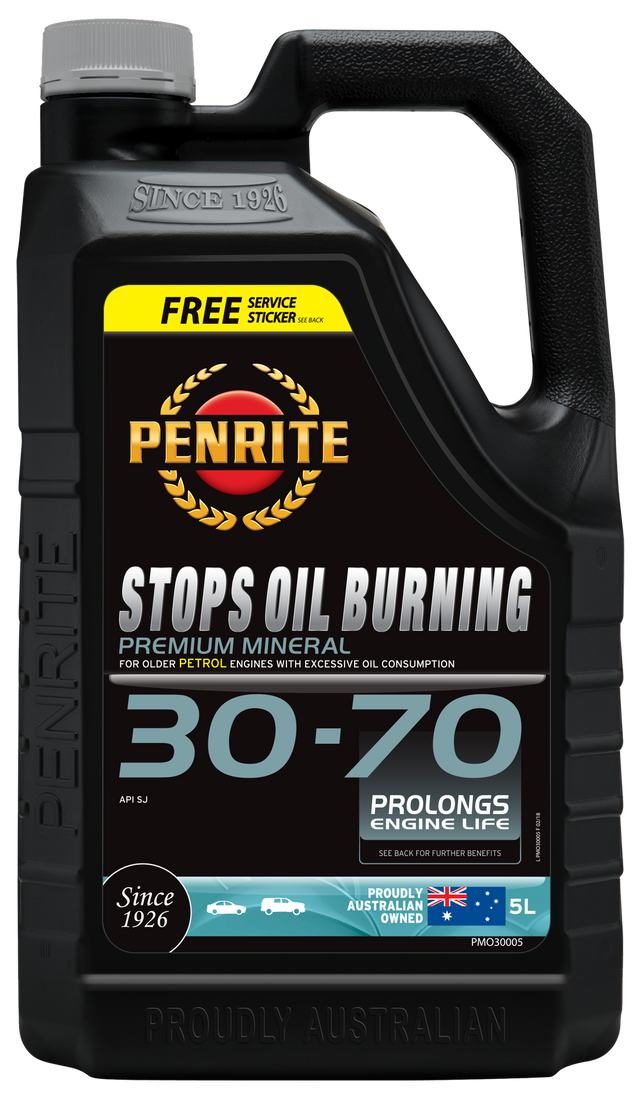 Stops Oil Burning 30-70 5L - Penrite | Universal Auto Spares