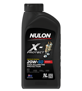 X-Protect 20W-50 High Kilometre Protection - Nulon 1L