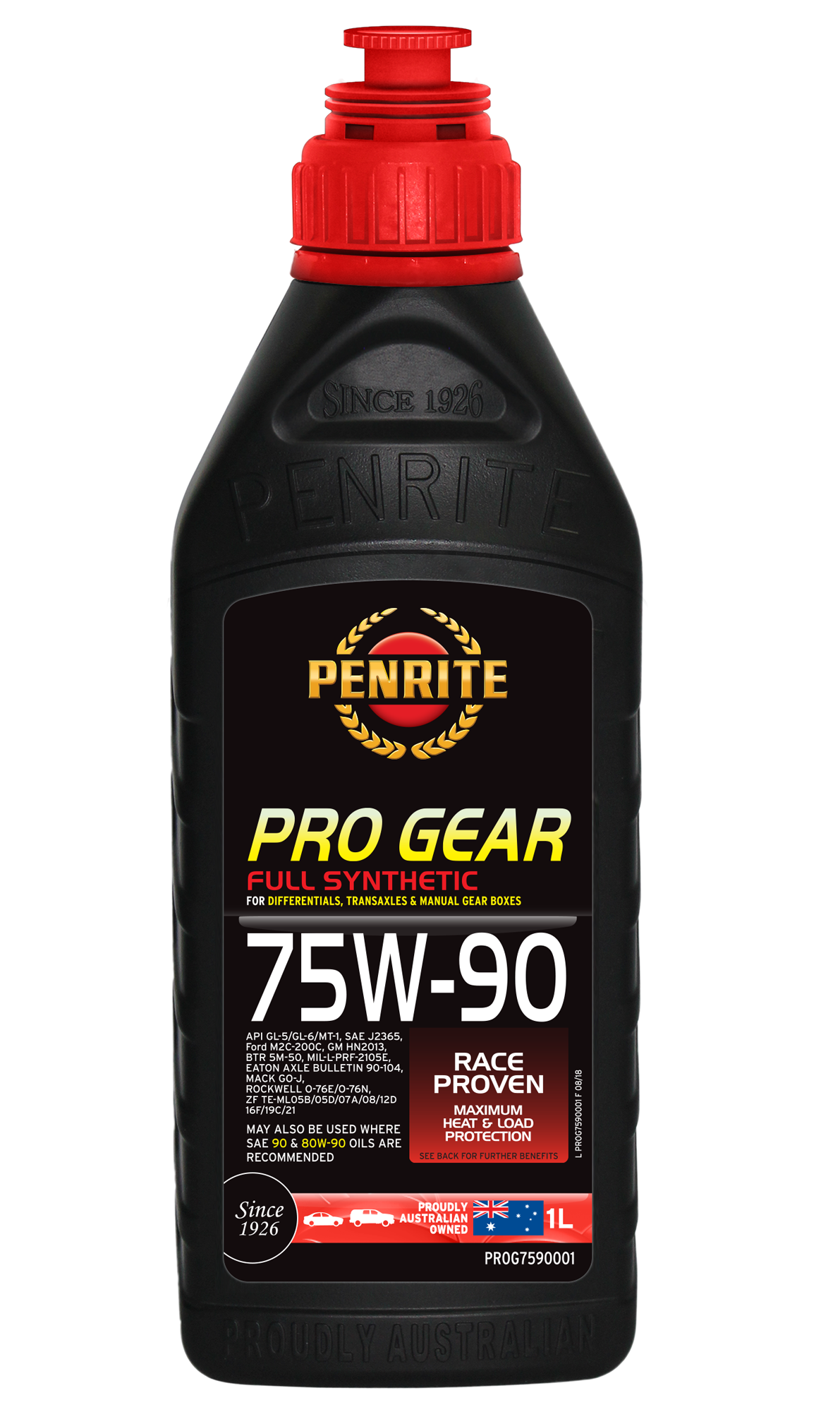 PRO GEAR 75W-90 (Full Syn) - Penrite | Universal Auto Spares