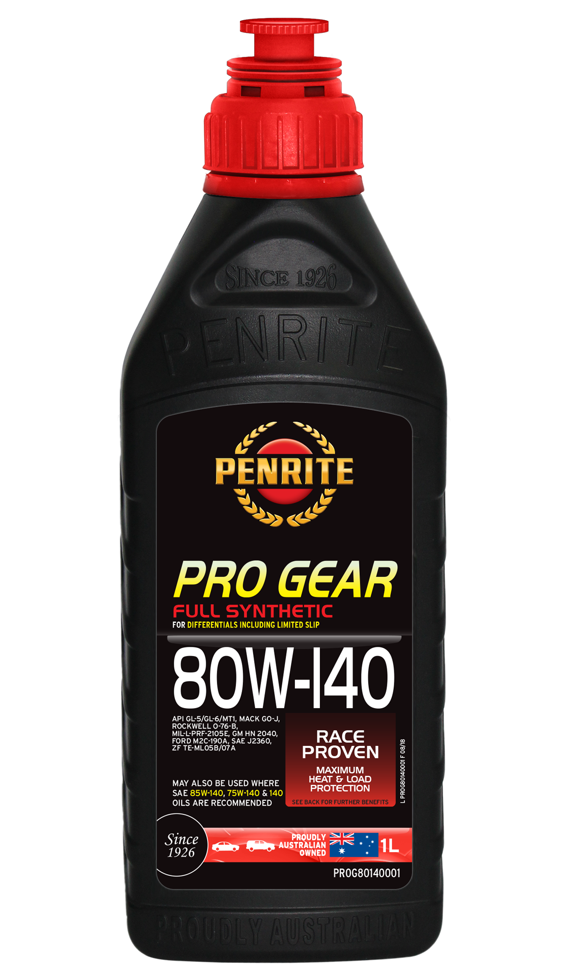 PRO GEAR 80W-140 (Full Syn.) - Penrite | Universal Auto Spares