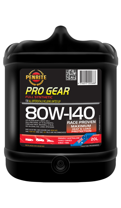 PRO GEAR 80W-140 (FULL SYN) - Penrite