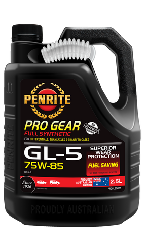 PRO GEAR GL-5 75W-85 (Full Syn) - Penrite 2.5L