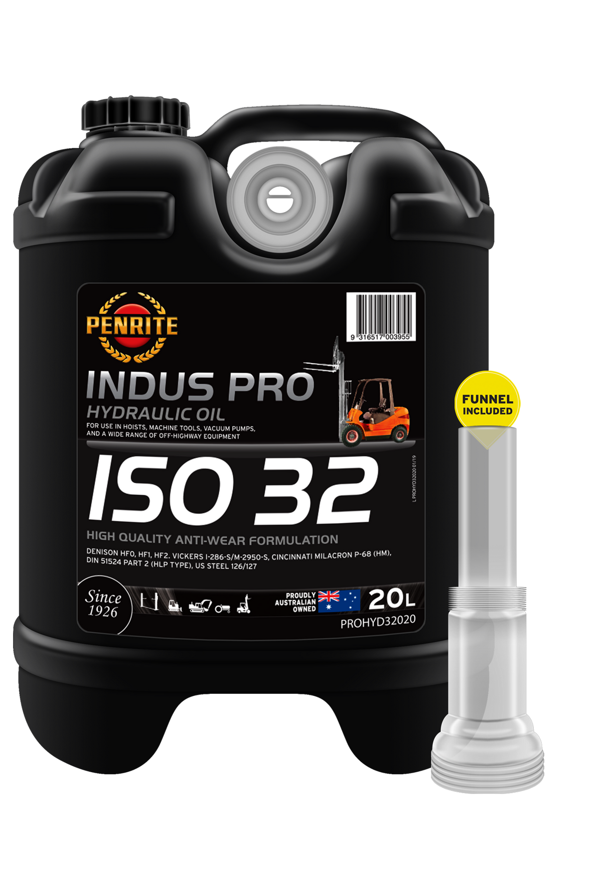 INDUS Pro Hydraulic 32 - Penrite | Universal Auto Spares