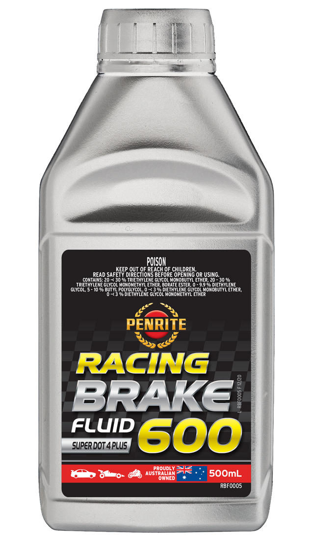 Racing Brake Fluid 600 500ml - Penrite | Universal Auto Spares