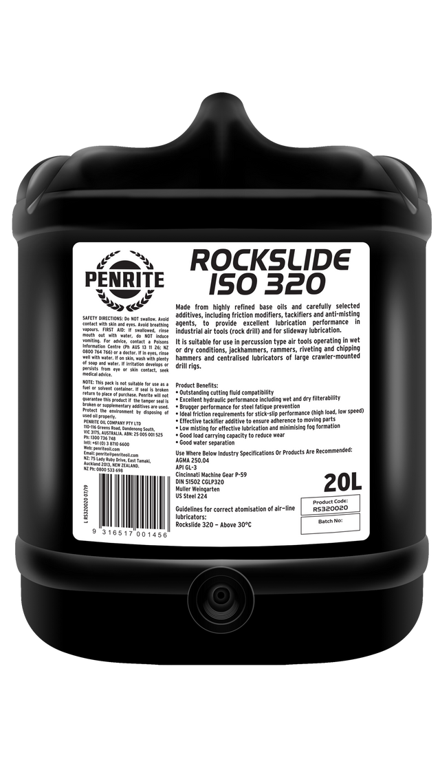 Rockslide ISO 320 20L - Penrite | Universal Auto Spares
