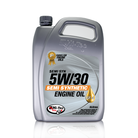 Semi Syn 5W/30 GF-5 SN - Hi-Tec Oils | Universal Auto Spares