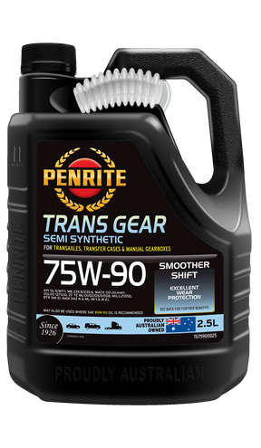 TRANS GEAR 75W-90 (SEMI SYN) - Penrite 2.5L