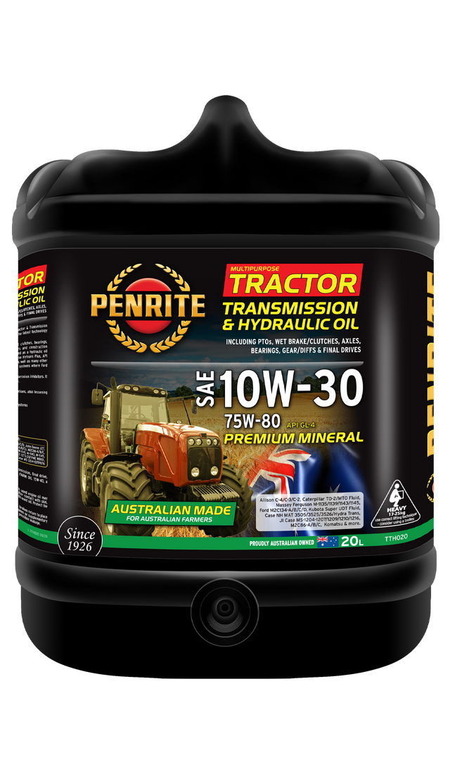 Tractor Transmission & Hydraulic Oil (UTTO) 20L - Penrite