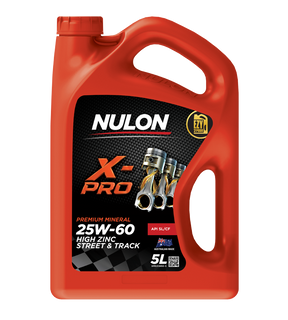 X-PRO 25W-60 High Zinc Street & Track 5L - Nulon
