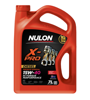 X-PRO 15W-40 Hi-Torque Performance - Nulon 7L