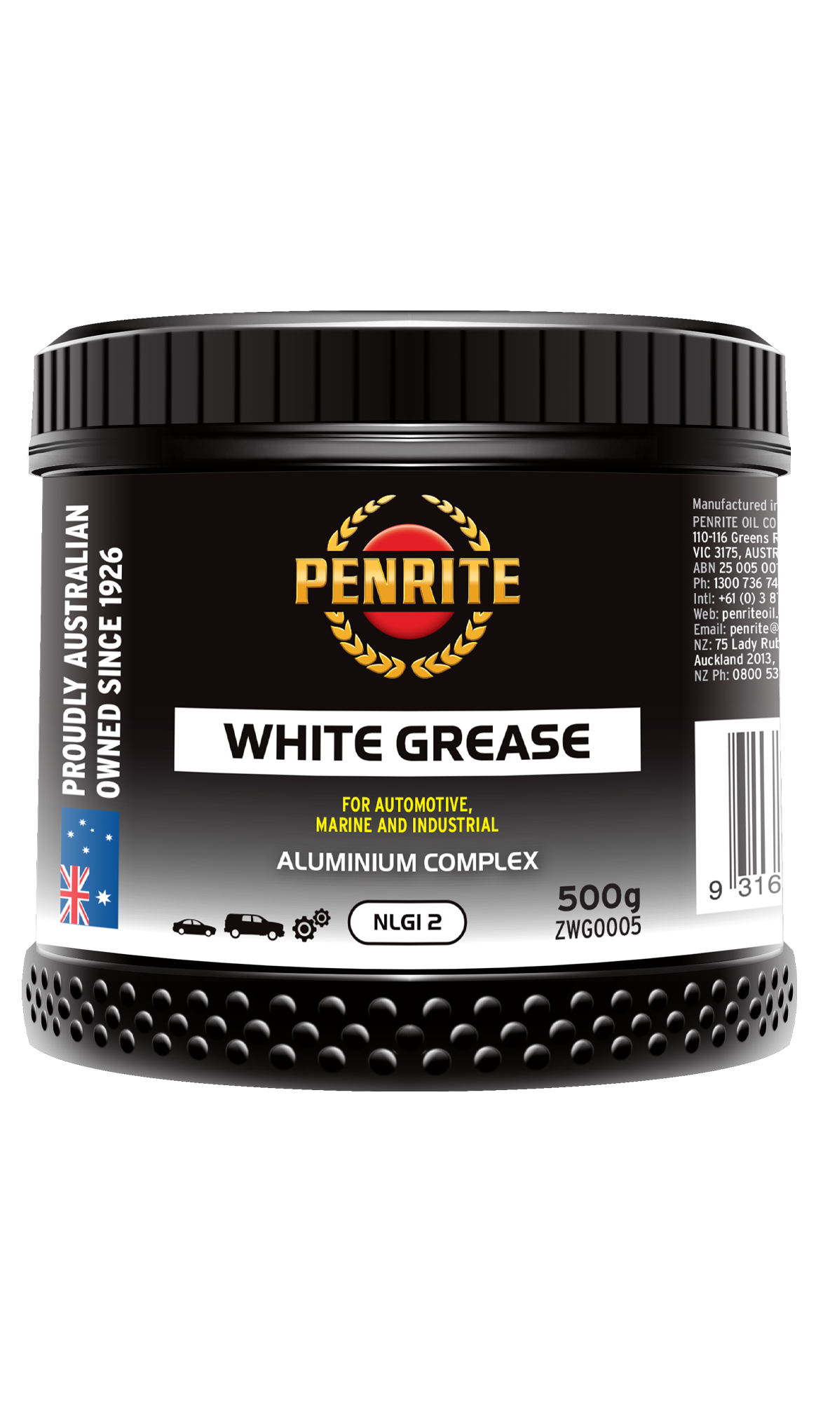 White Grease 500g - Penrite | Universal Auto Spares