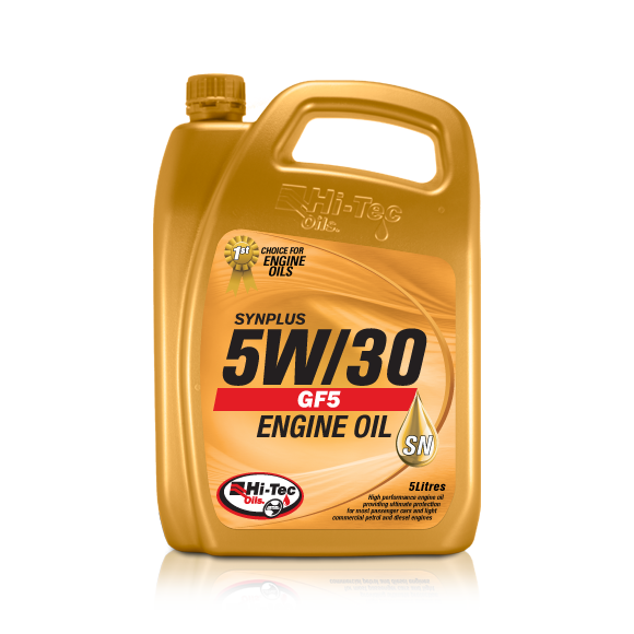 Synplus 5W/30 SN GF-5  GF-6 - Hi-Tec Oils | Universal Auto Spares